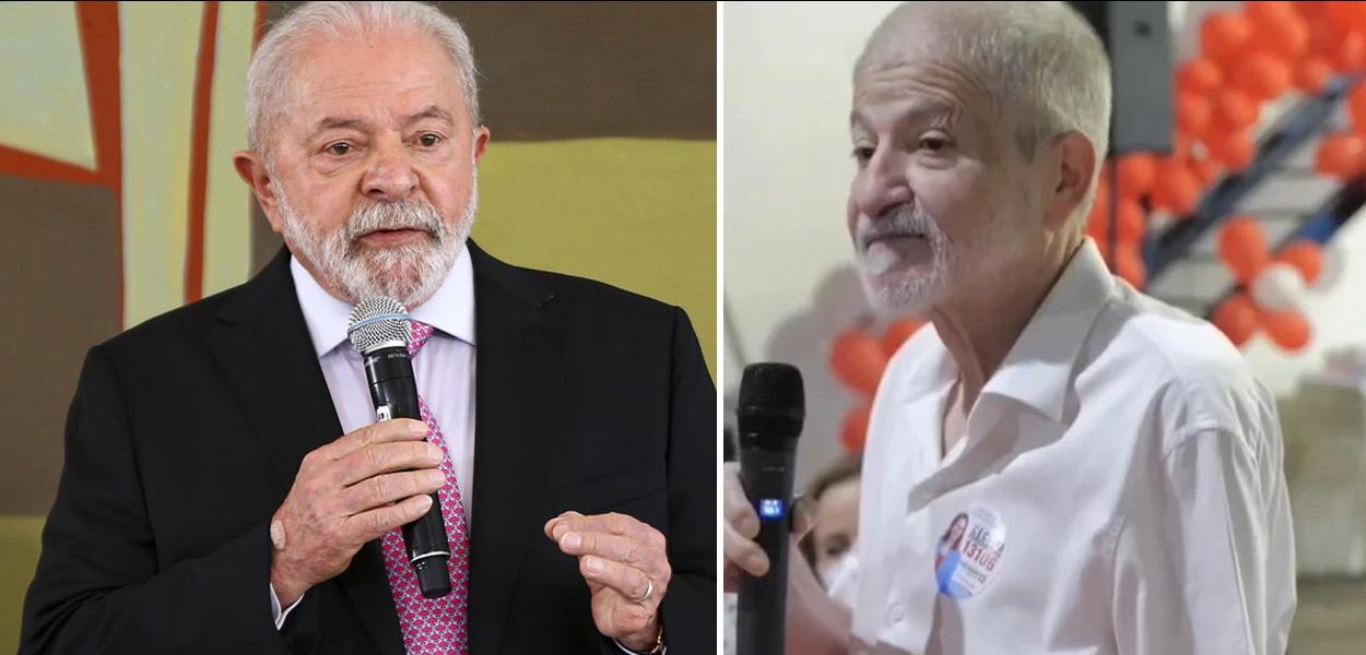 Luiz Inácio Lula da Silva e Chico Ferramenta 