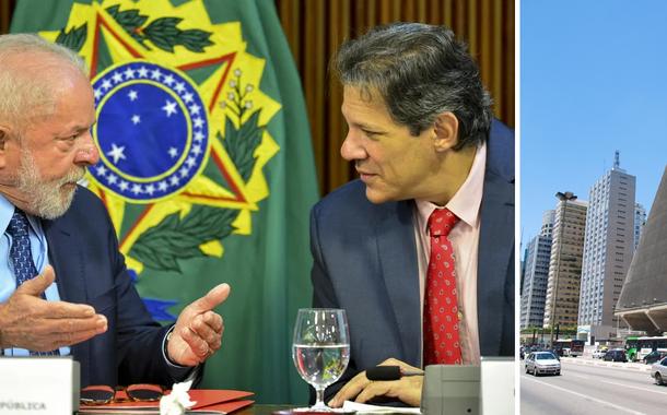 Da esq. para a dir.: Luiz Inácio Lula da Silva, Fernando Haddad e a Federação das Indústrias do estado de São Paulo