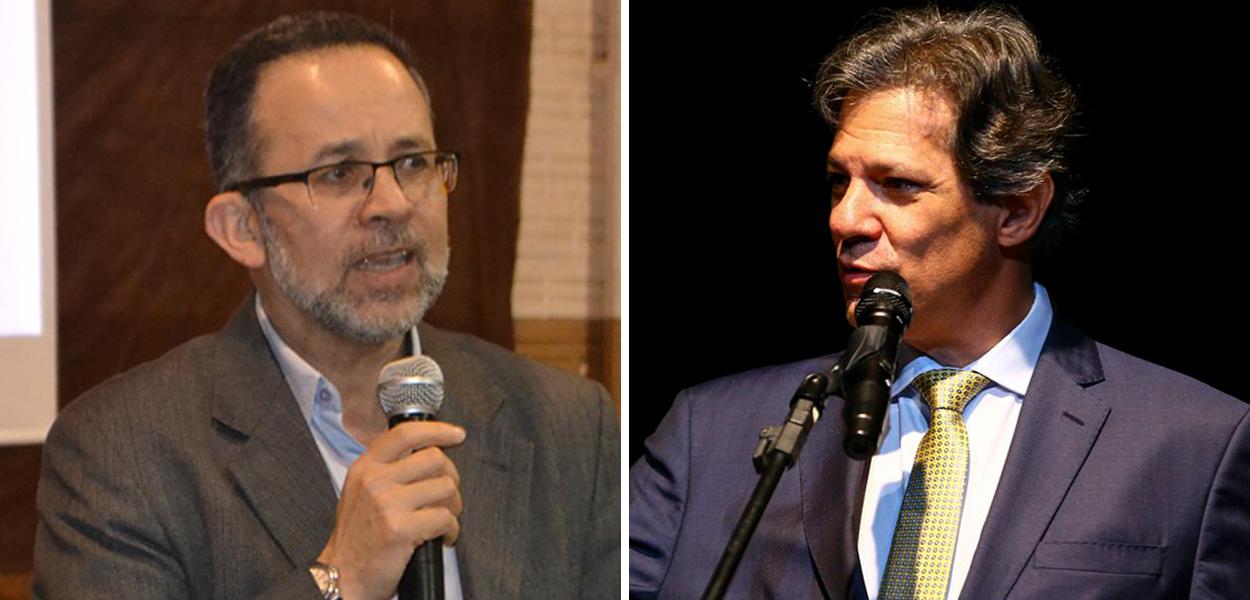 Dão Real Pereira do Santos e Fernando Haddad