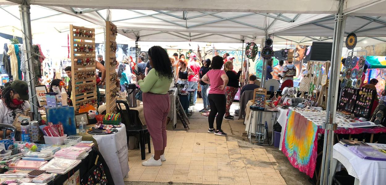 Feira em São Paulo