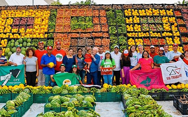 Presidente Lula durante o relançamento do Programa de Aquisição de Alimentos (PAA)