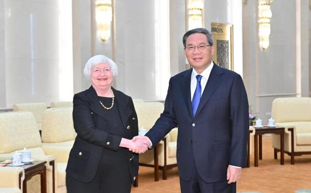 Janet Yellen e Li Qiang