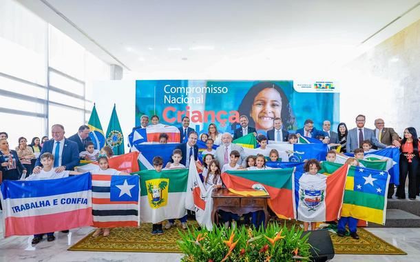 Presidente Lula no lançamento do programa Compromisso Nacional Criança Alfabetizada pelo governo federal,