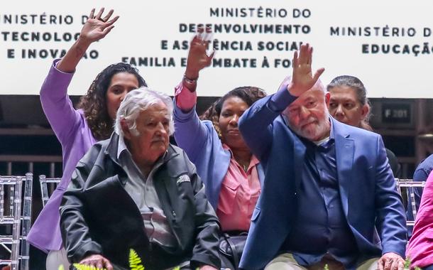Brasília (DF), 13/07/2023, O presidente Luiz Inácio Lula da Silva participa do 59º Congresso da União Nacional dos Estudantes (UNE). O encontro teve a presença do ex-presidente do Uruguai Pepe Mujica