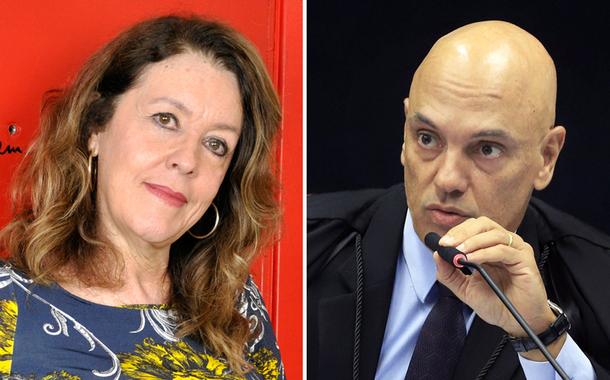 Helena Chagas e Alexandre de Moraes 