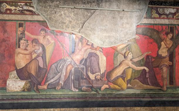 Pompeii fresco